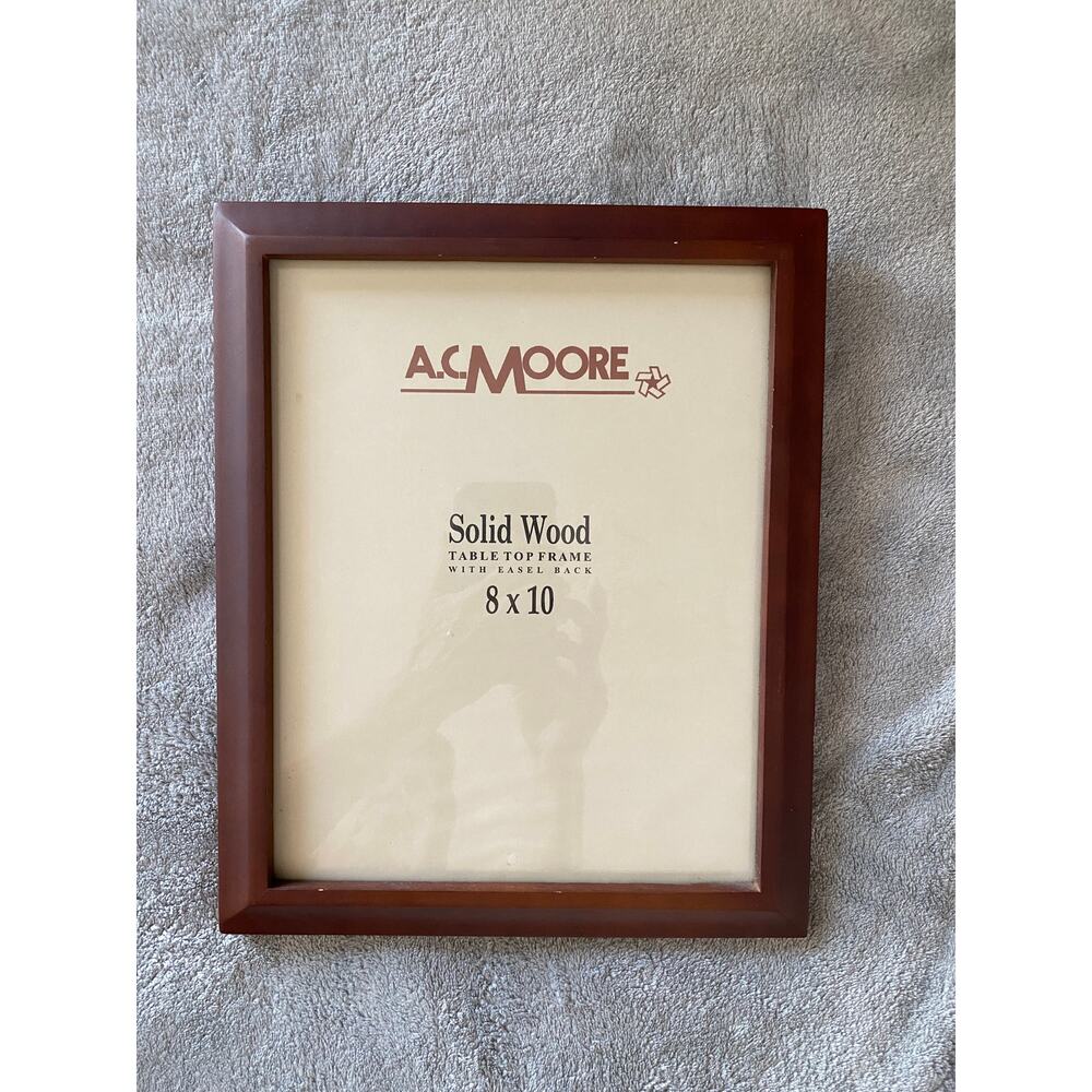 Solid Wood 8x10 Frame Labelled as AC Moore Frame